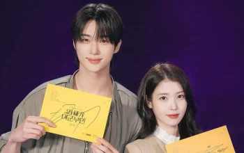 3 Momen Kocak IU dan Byeon Woo-seok yang Bikin Penonton Ngakak di Balik Layar Perfect Crown Episode 1‑2