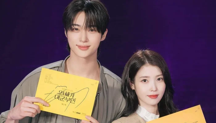 3 Momen Kocak IU dan Byeon Woo-seok yang Bikin Penonton Ngakak di Balik Layar Perfect Crown Episode 1‑2