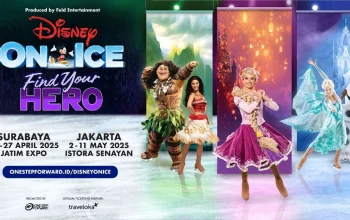 8 Potret Seleb Ajak Anak Nonton Disney on Ice 2026 di Jakarta, Gemas!