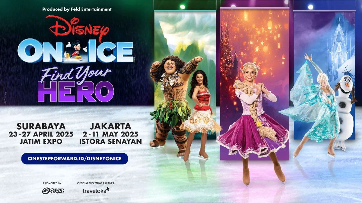 8 Potret Seleb Ajak Anak Nonton Disney on Ice 2026 di Jakarta, Gemas!