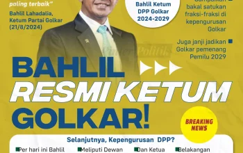 Bahlil Golkar Bebas Ganti Ketum tiap Munas, Sementara PKB dan PKS Dukung Usulan KPK Pembatasan Masa Jabatan Ketum