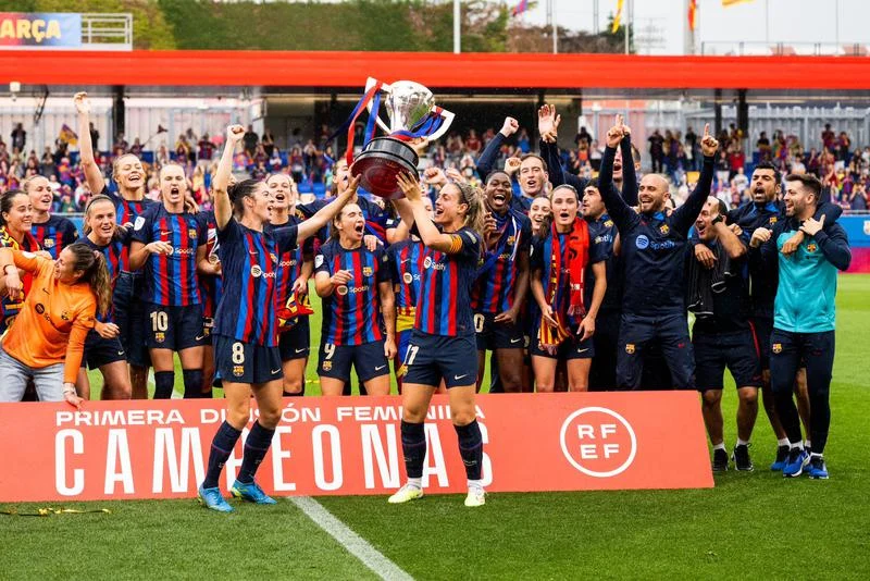 Barcelona Femeni Kembali Dominasi: Menangkan Liga F ke-7 dengan Kemenangan 4-1 atas Espanyol