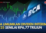 BCA Umumkan Dividen Interim Tiga Kali Setahun Mulai Kuartal II 2026, Payout Ratio Naik Jadi 72%