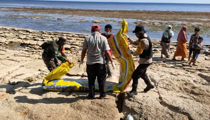 Benda Diduga Torpedo Panjang 2 Meter Ditemukan di Pantai Pulau Kangean, Sumenep: Polisi Amankan Lokasi