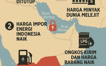 Blokade Ganda di Selat Hormuz Picu Lonjakan Harga Energi dan Kekhawatiran Ekonomi Global