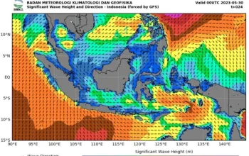 BMKG Prediksi Gelombang Tinggi Sampai 2,5 Meter di Sulut, Hubungan dengan Awan Tinggi Cirrostratus