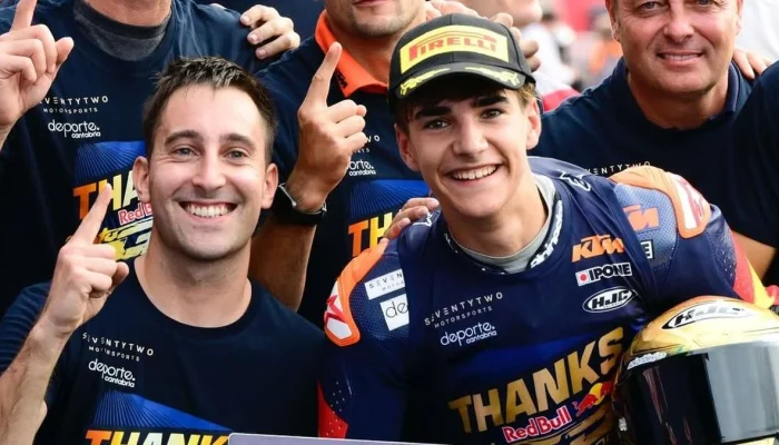 Brian Uriarte Membela Diri Usai Kalah Dari Veda di Kandang Sendiri Moto3 Spanyol 2026