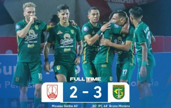 Cuma Selisih 2 Poin! Persebaya Surabaya Dekati 4 Besar Usai Kemenangan Dramatis atas Maluku United