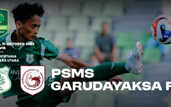 Derbi Andalas dan Persaingan Puncak: PSMS Medan Raih Kemenangan, Garudayaksa FC Targetkan Puncak Liga 2