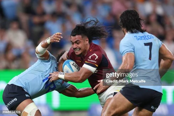 Drama di Super Rugby Pacific: Tanielu Tele'a dan Blues Tahan Serangan Akhir Highlanders