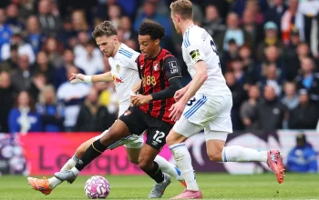Drama Menit Akhir! Bournemouth vs Leeds Berakhir 2-2, Longstaff Selamatkan Leeds