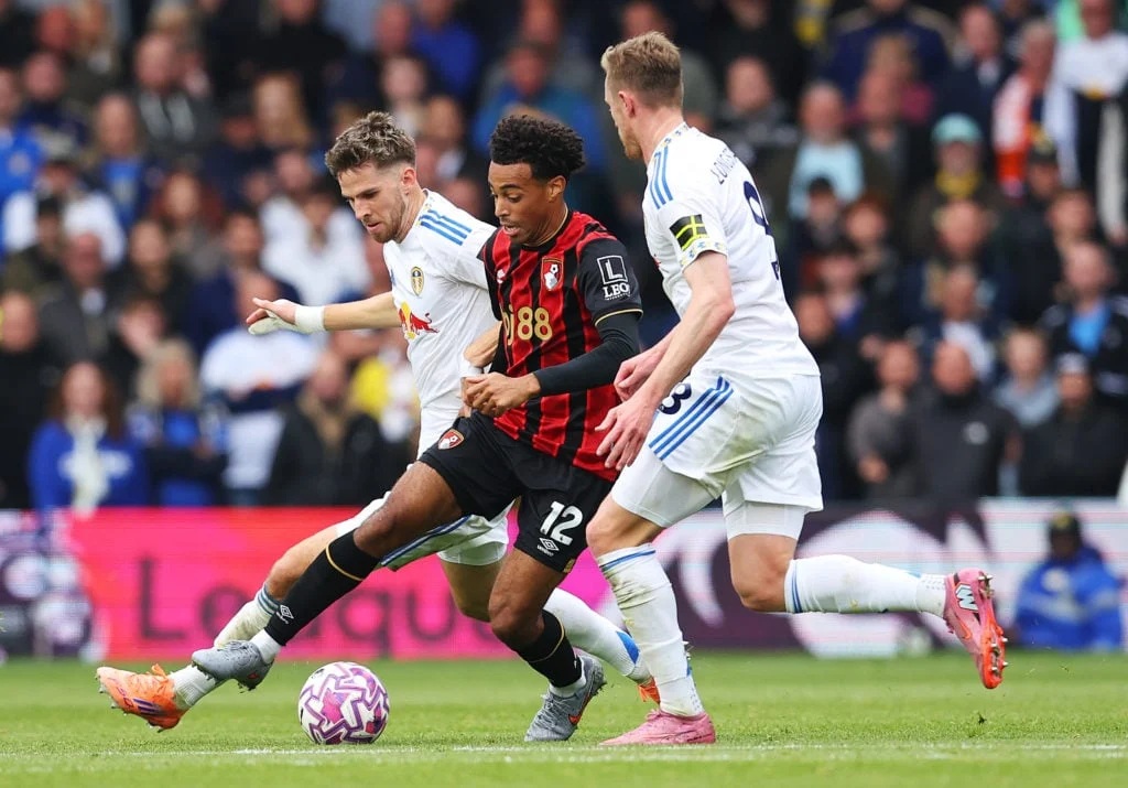 Drama Menit Akhir! Bournemouth vs Leeds Berakhir 2-2, Longstaff Selamatkan Leeds