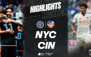 Drama Sepak Bola di Yankee: New York City FC vs FC Cincinnati Berakhir Imbang Dramatis