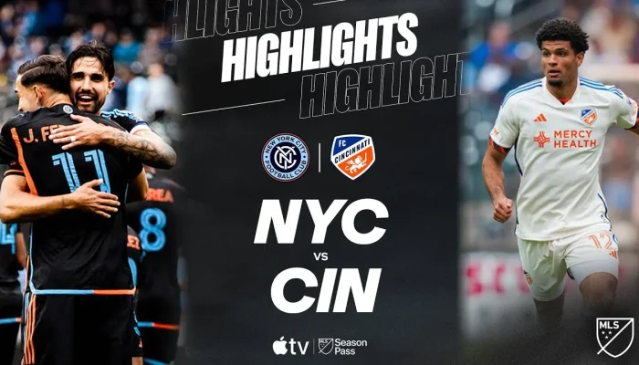 Drama Sepak Bola di Yankee: New York City FC vs FC Cincinnati Berakhir Imbang Dramatis