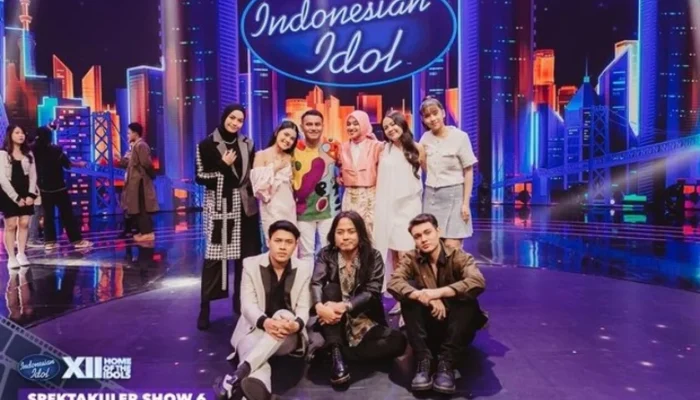 Drama Top 9 Indonesian Idol Season XII: Dimansyah Laitupa Tersingkir, 8 Kontestan Bertahan di Panggung Spektakuler