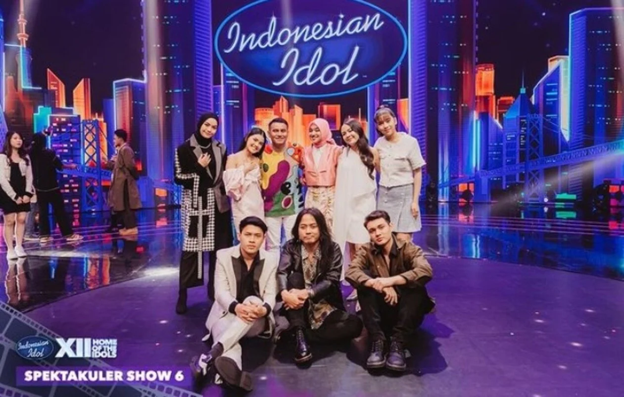 Drama Top 9 Indonesian Idol Season XII: Dimansyah Laitupa Tersingkir, 8 Kontestan Bertahan di Panggung Spektakuler