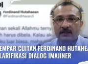 Ferdinand Hutahean Gugat JK: Somasi 3x24 Jam atas Video Ceramah UGM yang Memicu Kontroversi