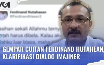 Ferdinand Hutahean Gugat JK: Somasi 3x24 Jam atas Video Ceramah UGM yang Memicu Kontroversi
