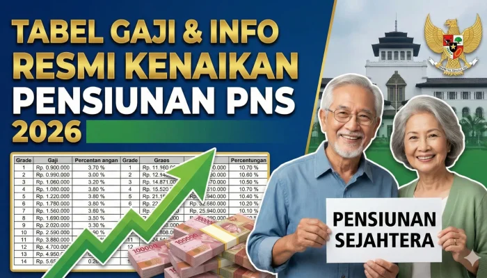 Gaji ke-13 Pensiunan PNS 2026: Jadwal, Besaran, dan Mekanisme Pencairan Pemerintah