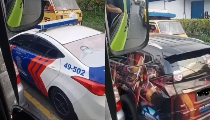 Geger Video Viral: Sopir Ambulans Lari Terobos Macet di Tebet, Polisi Diam di Dalam Mobil?