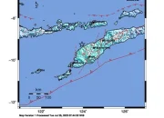 Gempa M6 NTT Mengguncang Laut Timor Tengah Utara, Getaran Kuat Hingga Atambua & Kupang, BMKG Pastikan Tidak Tsunami
