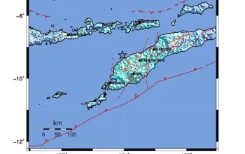 Gempa M6 NTT Mengguncang Laut Timor Tengah Utara, Getaran Kuat Hingga Atambua & Kupang, BMKG Pastikan Tidak Tsunami