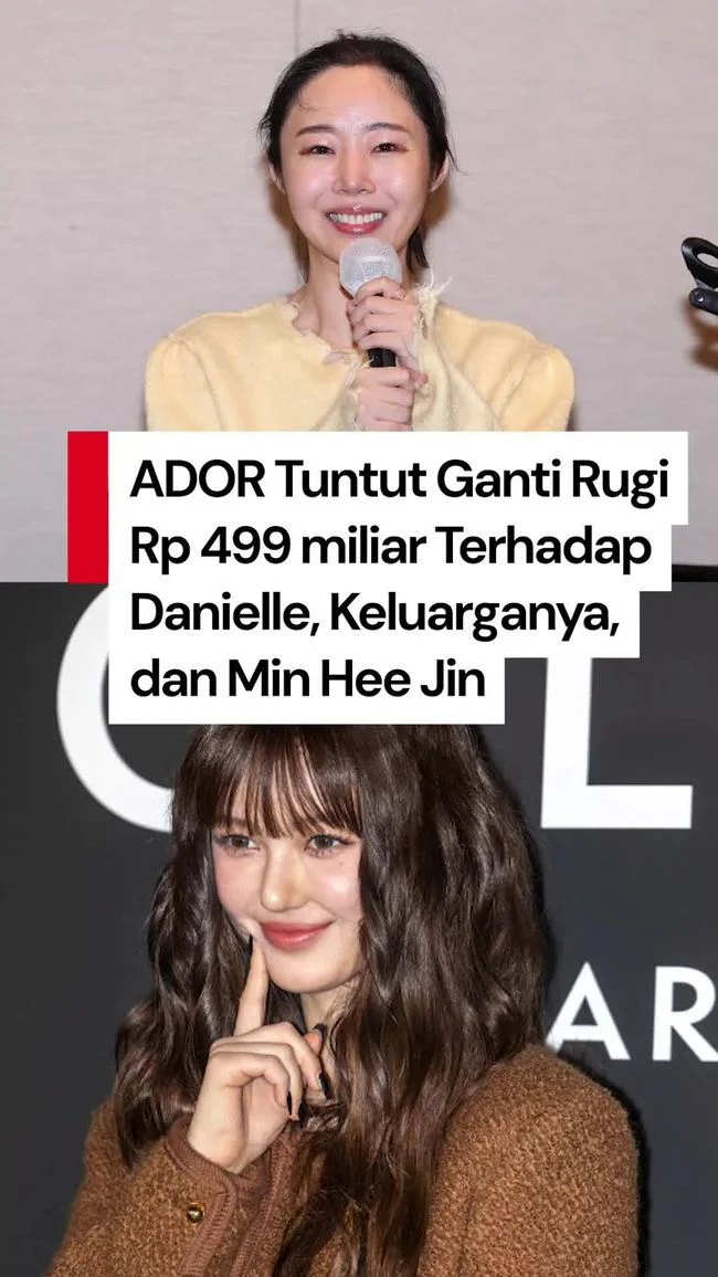Gugatan ADOR Rp502 Miliar: Pengacara Mundur, Aset Danielle & Min Hee Jin Disita, Sidang Penting Menanti