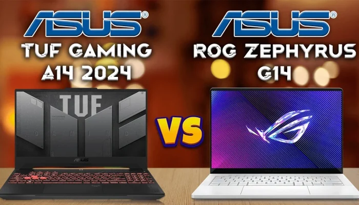 Harga dan Spesifikasi Asus Laptop Terbaru: TUF Gaming A14 vs ROG Zephyrus G14