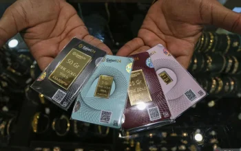 Harga emas Antam di Pegadaian Sabtu 18 April 2026: Naik Menjadi Rp2.983.000 per Gram