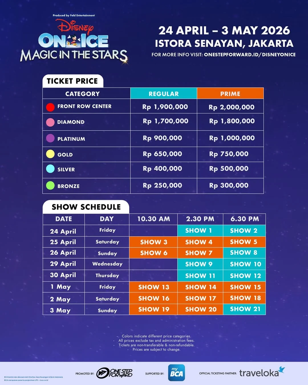 Istora Senayan Jadi Pusat Hiburan 2026: Disney On Ice dan Festivaaal Marapthon Tarik Ribuan Penonton