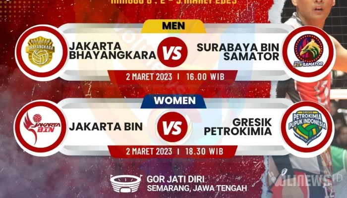 Jadwal Final Four Proliga 2026 di Semarang: Siapa Bertanding, Jam Tayang, dan Cara Dapat Tiket
