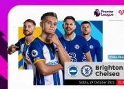 Jadwal pekan 34 Liga Inggris: Brighton vs Chelsea, Burnley vs City, dan Pertarungan Sengit di Puncak Klasemen