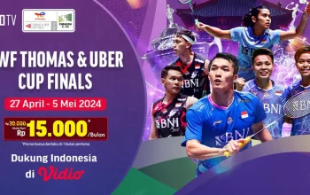 Jadwal Thomas-Uber Cup 2026: Live TV Mulai Sore, Cara Nonton di TVRI & Vidio, dan Detail Pertandingan Indonesia