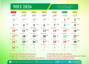 Kalender Mei 2026: Semua Libur Nasional, Cuti Bersama, dan Weton Jawa dalam Satu Panduan Lengkap