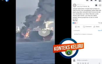 Kapal Kontainer Prancis Ditembak Peringatan di Selat Hormuz, Awak Selamat Tanpa Cemar Lingkungan