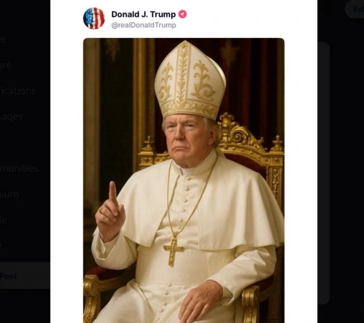 Kontroversi Gambar AI Trump Mirip Yesus: Dari Unggahan ke Penghapusan dan Reaksi Global