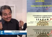 Kontroversi Roy Suryo: Tuduhan Ijazah Jokowi, RJ, dan Tuduhan Kepribadian Ganda