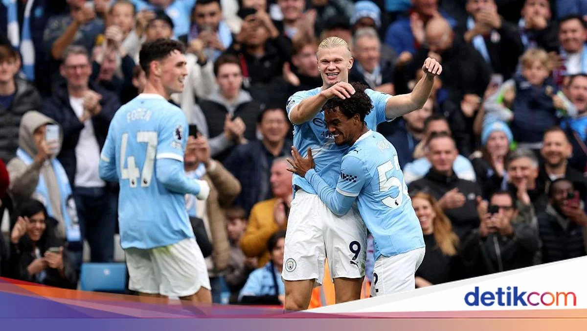 Man City vs Burnley: Haaland Buka Pintu ke Puncak, Burnley Tersungkur di Klasemen
