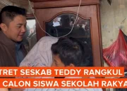 Menangis di Depan Seskab Teddy, Calon Siswa Sekolah Rakyat Ungkap Harapan Besarnya