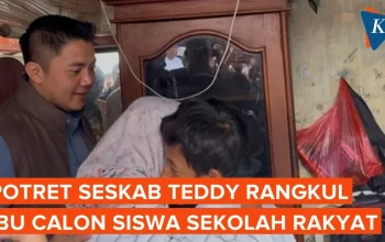 Menangis di Depan Seskab Teddy, Calon Siswa Sekolah Rakyat Ungkap Harapan Besarnya
