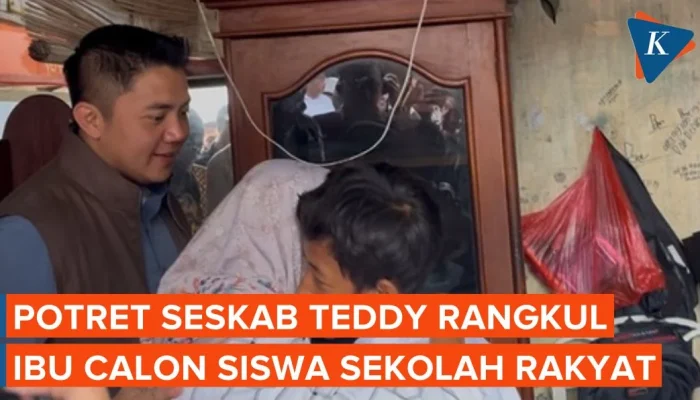 Menangis di Depan Seskab Teddy, Calon Siswa Sekolah Rakyat Ungkap Harapan Besarnya