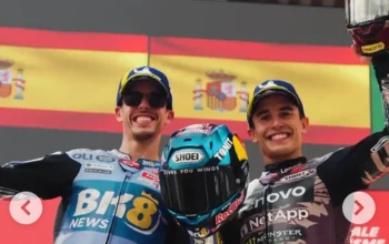 Momentum Manis Ducati di MotoGP Spanyol 2026: Alex Marquez Menang, Bezzecchi Gagal, Di Giannantonio Muncul di Podium