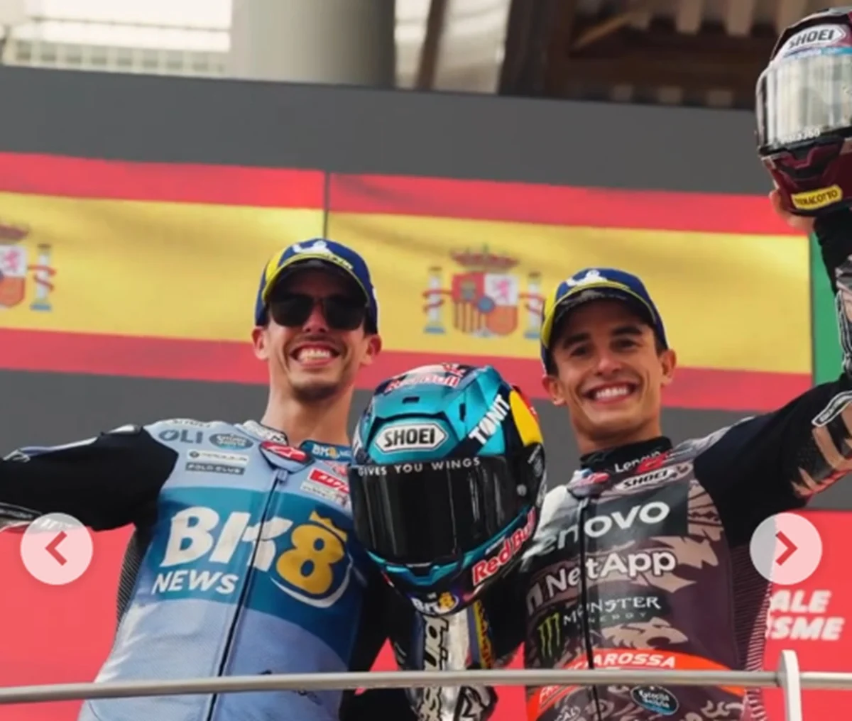 Momentum Manis Ducati di MotoGP Spanyol 2026: Alex Marquez Menang, Bezzecchi Gagal, Di Giannantonio Muncul di Podium