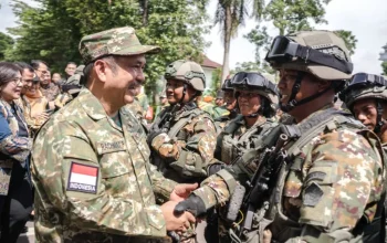 Mundur dari Barisan Karena Terik Matahari, 1.773 ASN Hadapi Tantangan Latsarmil Komcad 2026