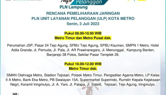 Pemadaman Listrik Massal Rabu 22 April 2026: Jadwal, Daerah Terdampak, dan Upaya PLN