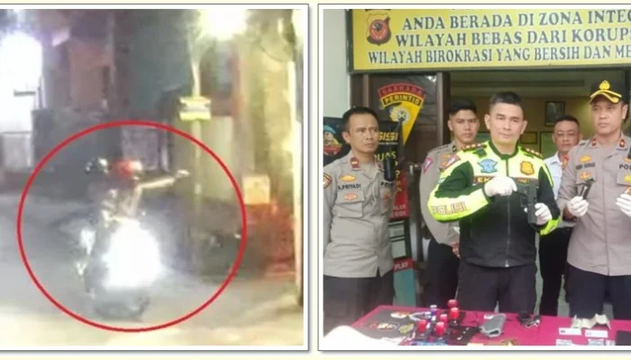 Polisi Bandung Tangkap “Koboi Jalanan” Bersenjata Airsoft di SPBU, Motif Masih Diselidiki