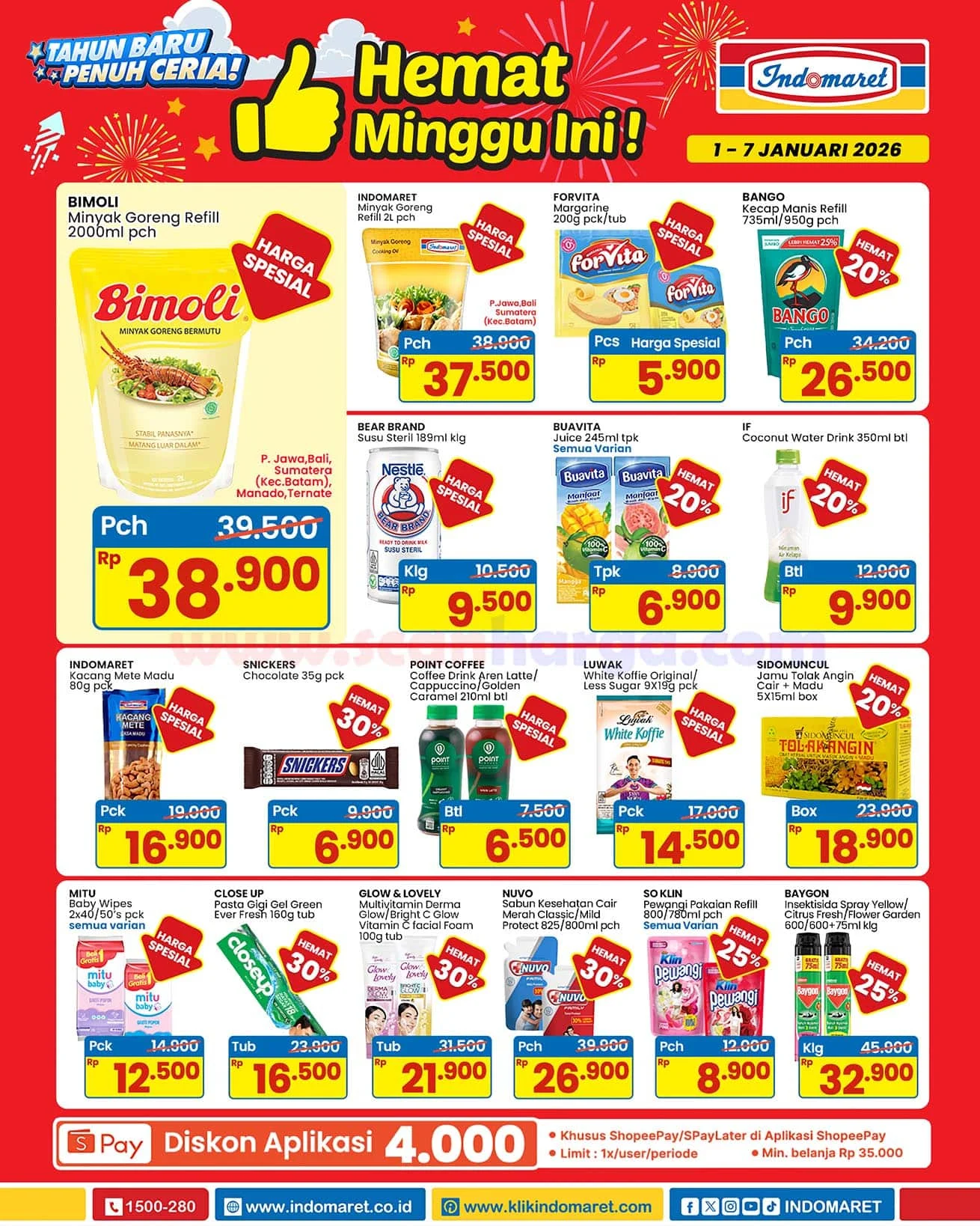 Promo JSM Indomaret Gila-Gilaan April 2026: Diskon Dapur, Mandi, & Cashback Superindo‑Alfamart