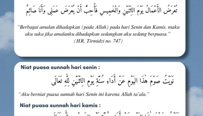 Rahasia Niat Puasa Sunnah Senin: Panduan Lengkap, Dalil, dan Keutamaannya bagi Umat Muslim Indonesia
