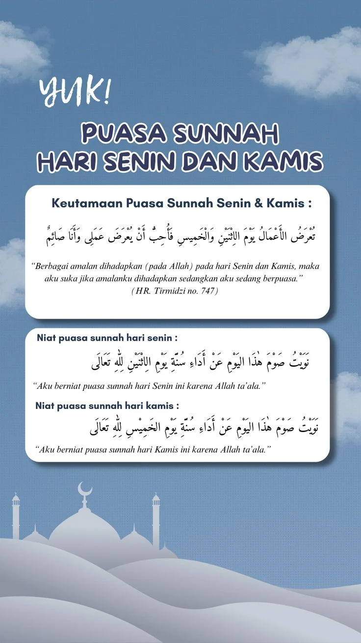 Rahasia Niat Puasa Sunnah Senin: Panduan Lengkap, Dalil, dan Keutamaannya bagi Umat Muslim Indonesia