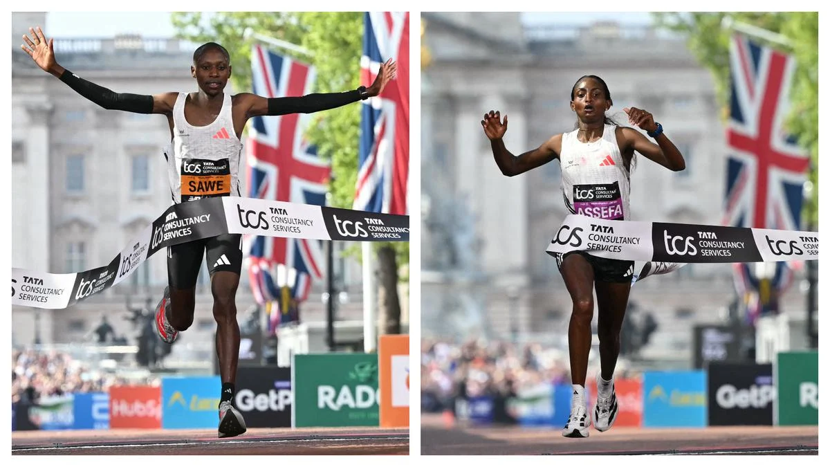 Rekor Dunia Pecah! Sabastian Sawe dan Tigist Assefa Curi Sorotan di London Marathon 2026